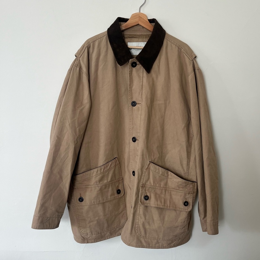 Orvis Barn Coat Jacket with Corduroy Collar - Size XXL